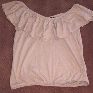 Off the shoulder top